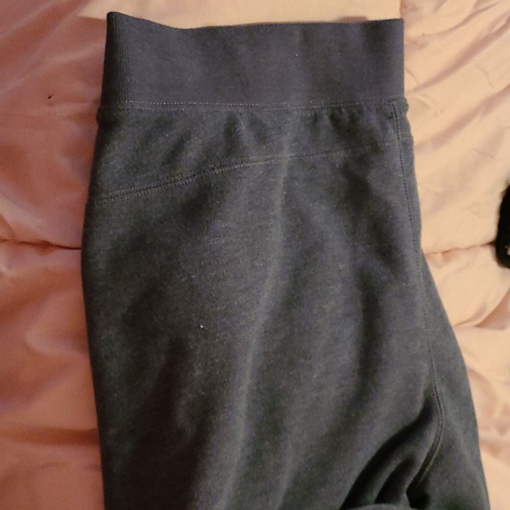 Flannel lined yoga pants